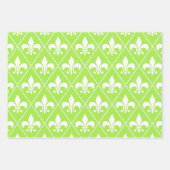 Pear Fleur de Lis Inpakpapier Vel (Voorkant 2)