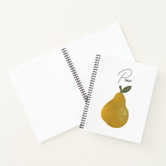 Pear Fruit Illustration  Notitieboek (Binnen)