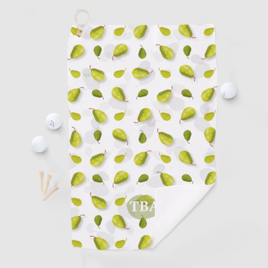 Pear Golf Handdoeken (Insitu)