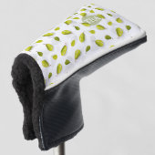 Pear Golf Putter Head Hoesje Golfheadcover (3/4 voorkant)
