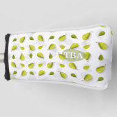 Pear Golf Putter Head Hoesje Golfheadcover (Voorkant)