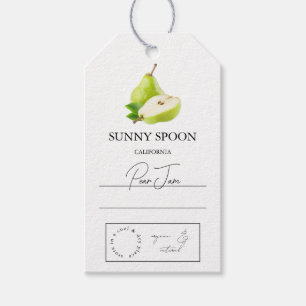 Pear Hang Label Cadeaulabel