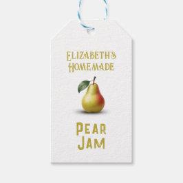 Pear Jam Cadeaulabel