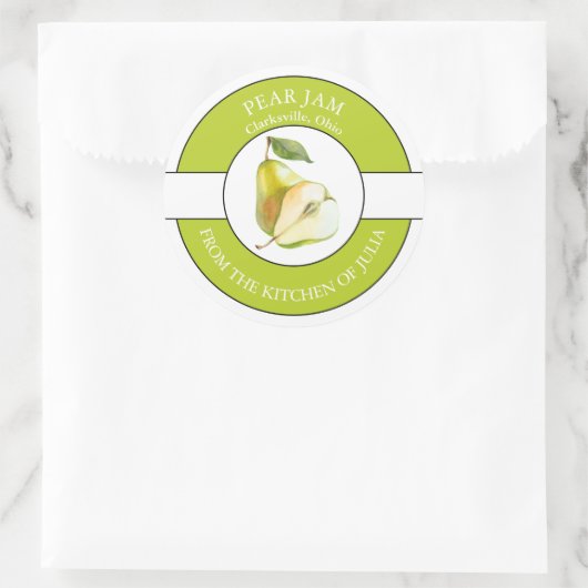 Pear Jam Label (Tas)