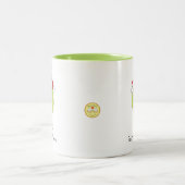 Pear of Glasses Optomotrist Tweekleurige Koffiemok (Center)