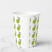 Pear Paper Cups Papieren Bekers (Rechts)