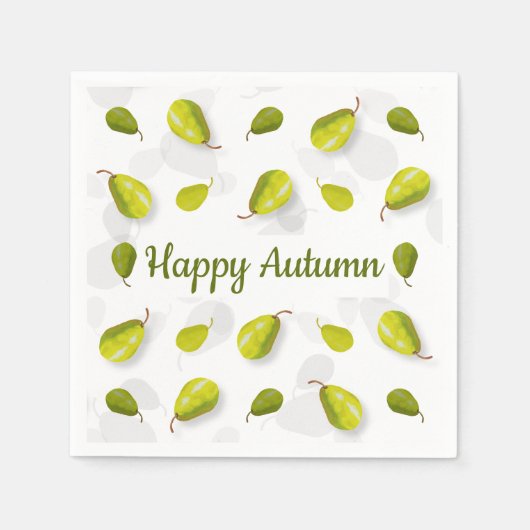 Pear Paper servetten (Voorkant)