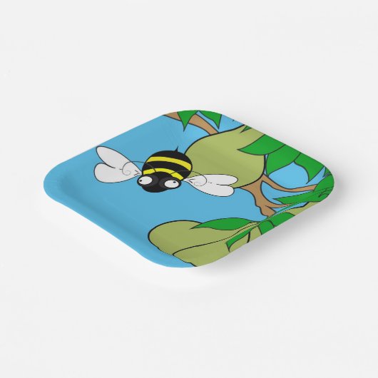 Pear Party Papieren Borden Papieren Bordje (Gebogen)