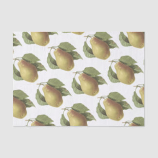 Pear Pattern Tissuepapier