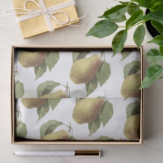 Pear Pattern Tissuepapier (Geschenk)