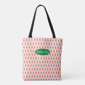 Pear Pattern Tote Bag (Achterkant)