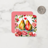 'Pear-perfect' Geweldige klaslokaal Valentijns Notitiekaartje (Voorkant / Achterkant in situ)