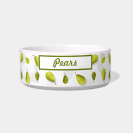 Pear Pet Bowls Voerbakje