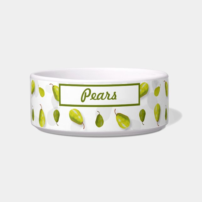 Pear Pet Bowls Voerbakje (Voorkant)