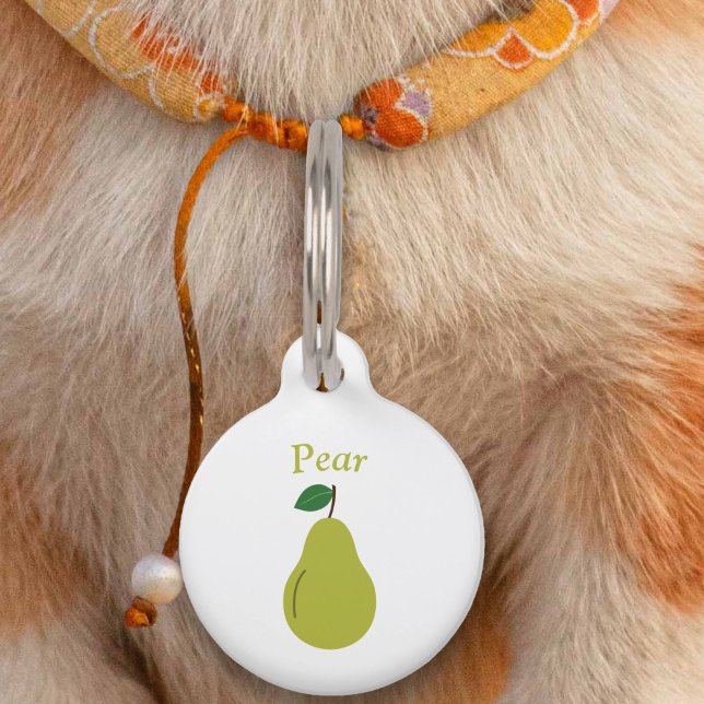 Pear Pet Tag Huisdierpenning (Pear Pet Tag)