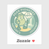 Pear Pioneers Nature's Journey Sticker (Vel)