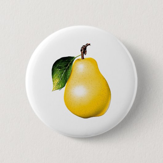 Pear Ronde Button 5,7 Cm (Voorkant)