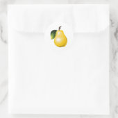 Pear Ronde Sticker (Tas)
