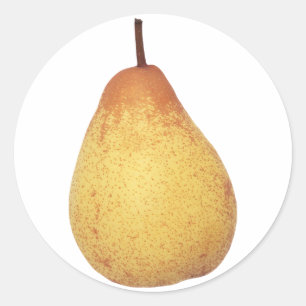 Pear Ronde Sticker