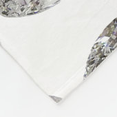 Pear Shaped Diamond Fleece Deken (Hoek)