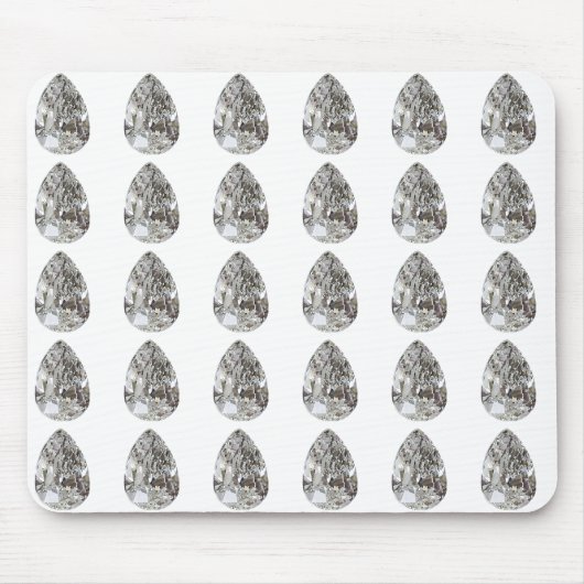 Pear Shaped Diamond Muismat (Voorkant)