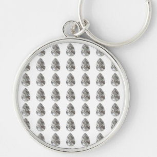 Pear Shaped Diamond Sleutelhanger