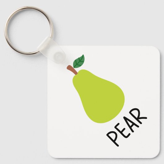 Pear Sleutelhanger (Voorkant)