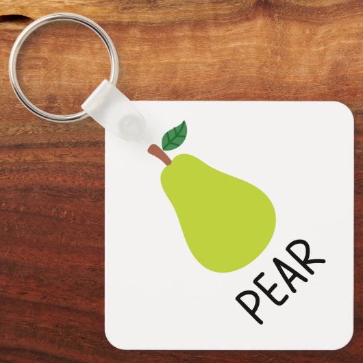 Pear Sleutelhanger (Voorkant)