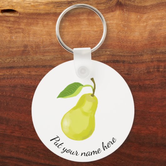 Pear Sleutelhanger (Voorkant)