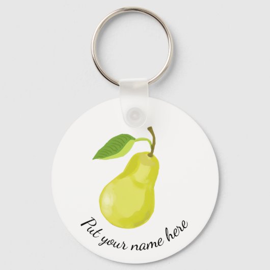 Pear Sleutelhanger (Achterkant)