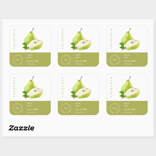 Pear Small Business Label (Vel)