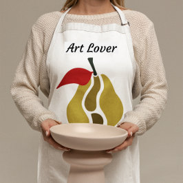 Pear Splitting Art Schort