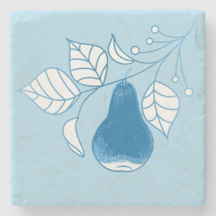 Pear Stenen Onderzetter