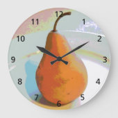 Pear still Life Grote Klok (Voorkant)