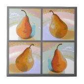 Pear still Life Group Tegeltje (Voorkant)