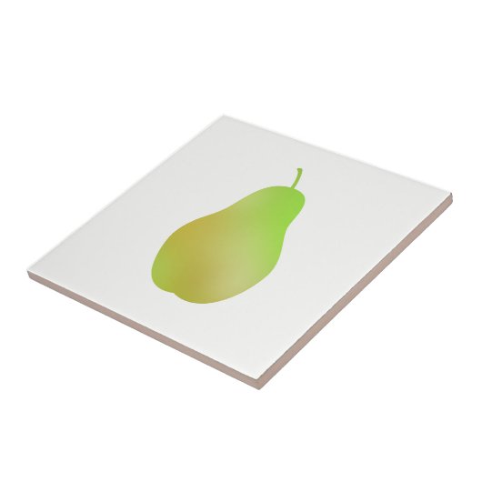 Pear Tile 2 Tegeltje (Zijkant)