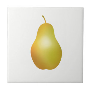 Pear Tile 5 Tegeltje