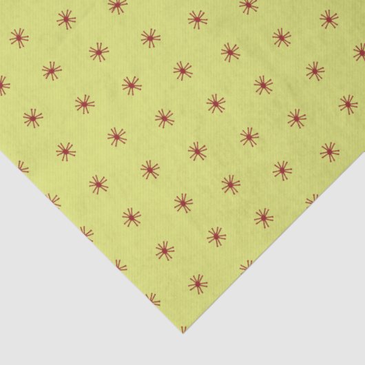 Pear Tree Holiday - Bartlett Green Tissuepapier (Detail)