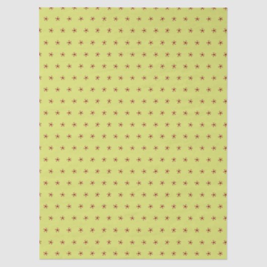 Pear Tree Holiday - Bartlett Green Tissuepapier (Voorkant)