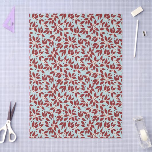 Pear Tree Holiday - Cranberry Red Tissuepapier (Craft)