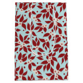 Pear Tree Holiday - Cranberry Rood Medium Cadeauzakje (Achterkant)