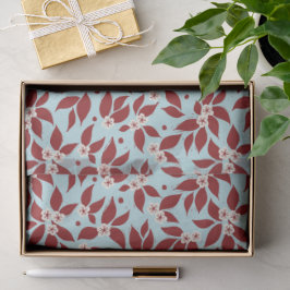 Pear Tree Holiday - Cranberry Rood Tissuepapier