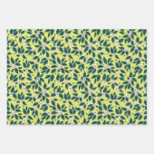 Pear Tree Holiday Inpakpapier Vel (Voorkant)