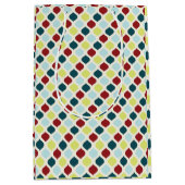 Pear Tree Holiday - Ogee Baubles Harlequin Medium Cadeauzakje (Voorkant)