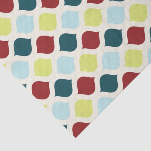 Pear Tree Holiday - Ogee Harlequin Tissuepapier (Detail)