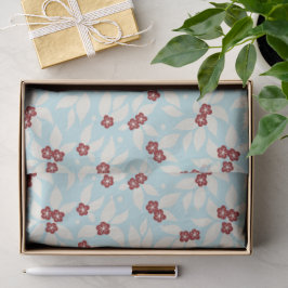 Pear Tree Holiday - Pear blossom - Cranberry Red Tissuepapier