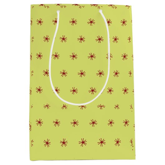 Pear Tree Holiday - Starbright - Bartlett Green Medium Cadeauzakje (Voorkant)