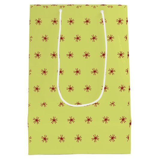Pear Tree Holiday - Starbright - Bartlett Green Medium Cadeauzakje (Achterkant)