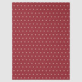 Pear Tree Holiday - Starbright - Cranberry Red Tissuepapier (Voorkant)