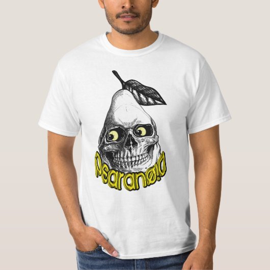 Pearanoia / Paranoia, grappig ontwerp, nieuwe tren T-shirt (Voorkant)